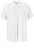 Leva White Oversized Blouse