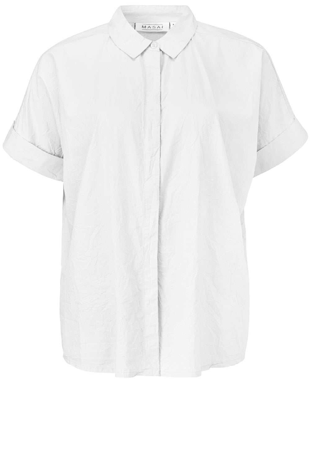 Leva White Oversized Blouse