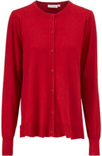Liana Chilli Pepper Sparkle Back Cardigan
