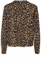 Lika Incense Animal Print Cardigan