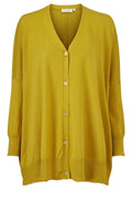 Lina Extra Oversized Olive Oil Cardigan