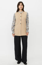 Linbine Incense Fitted Longline Waistcoat