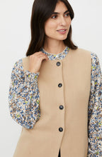 Linbine Incense Fitted Longline Waistcoat