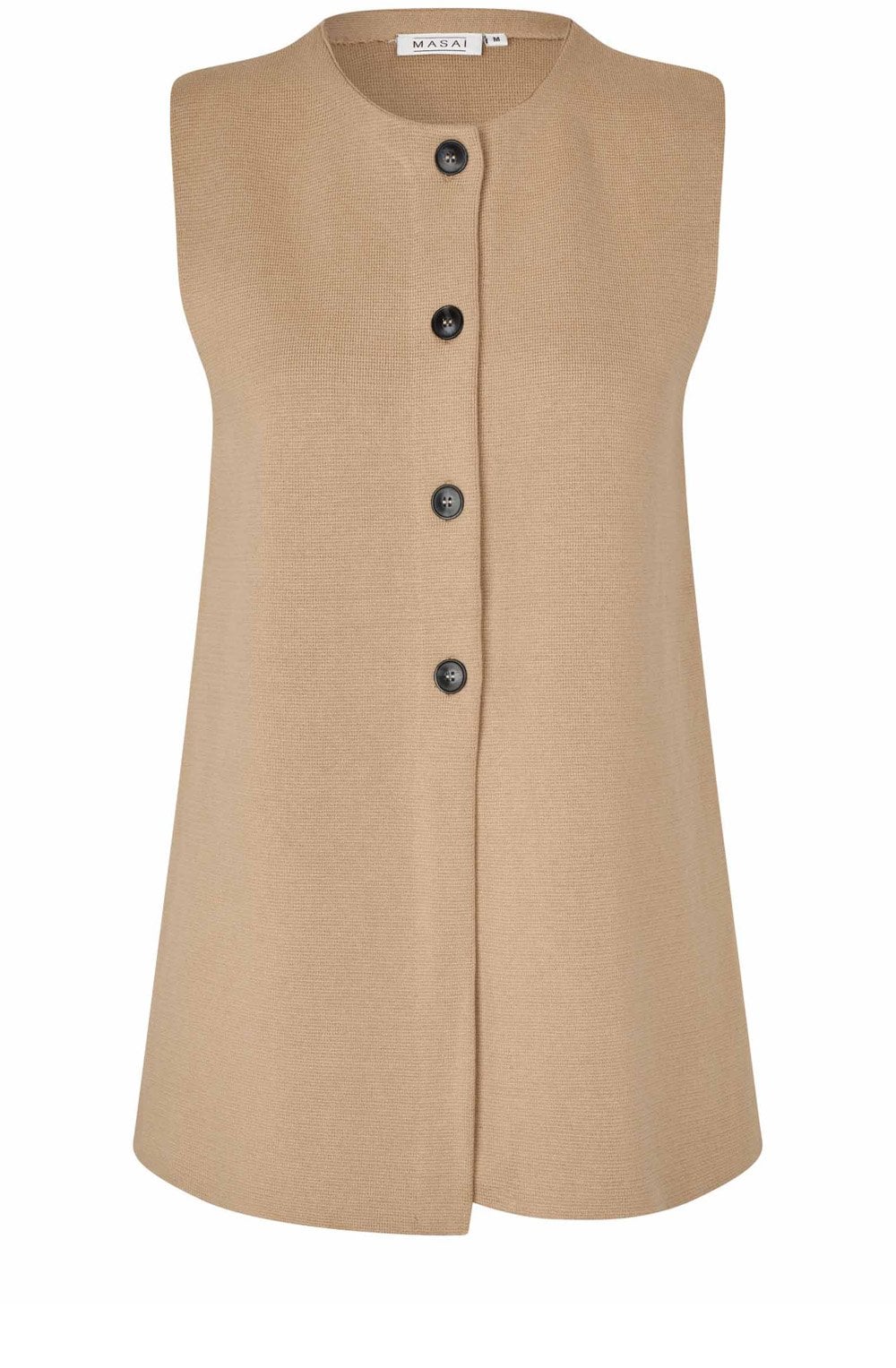 Linbine Incense Fitted Longline Waistcoat