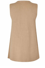 Linbine Incense Fitted Longline Waistcoat