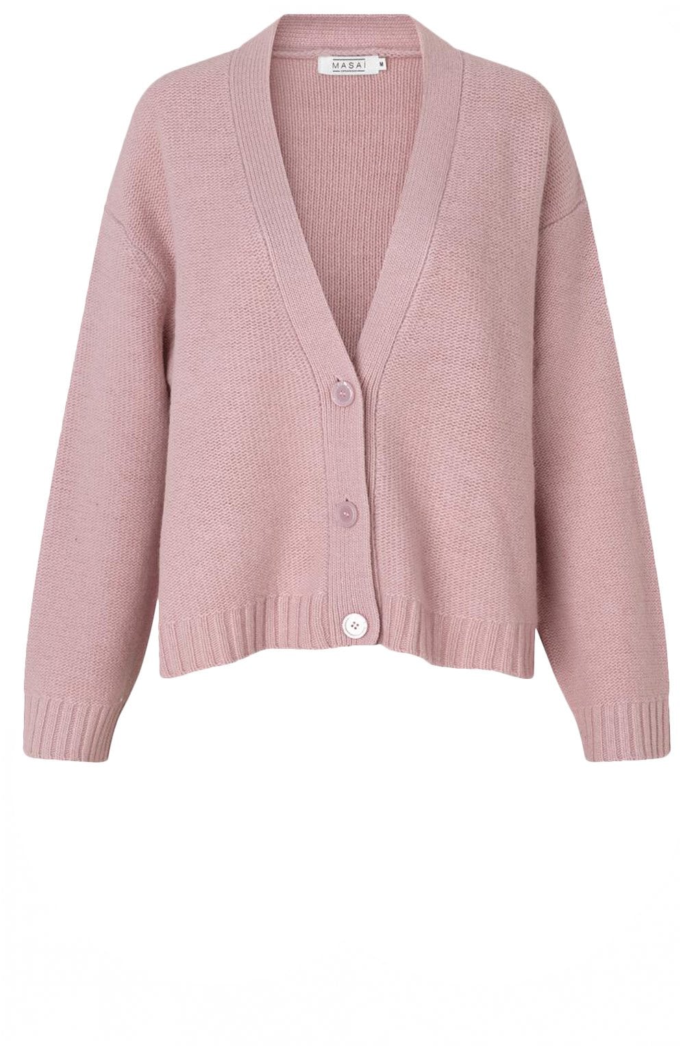 Lis Dawn Pink Relaxed Cardigan
