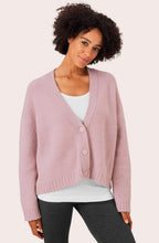 Lis Dawn Pink Relaxed Cardigan