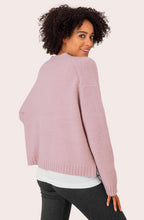 Lis Dawn Pink Relaxed Cardigan