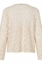 Littalis Fog Crochet Cardigan