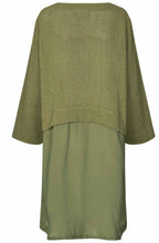 Loden Green Layered Nonah Dress
