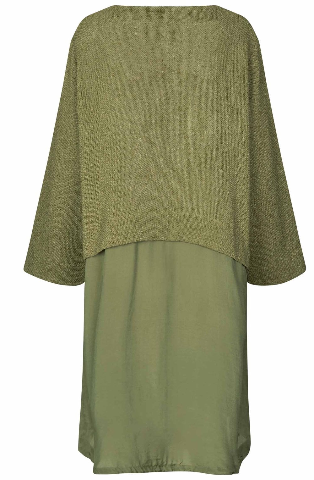 Loden Green Layered Nonah Dress