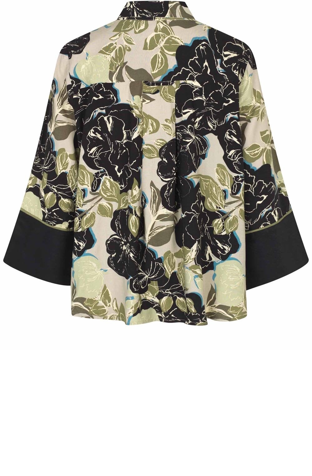 Loden Green Wide Sleeve Idukis Shirt