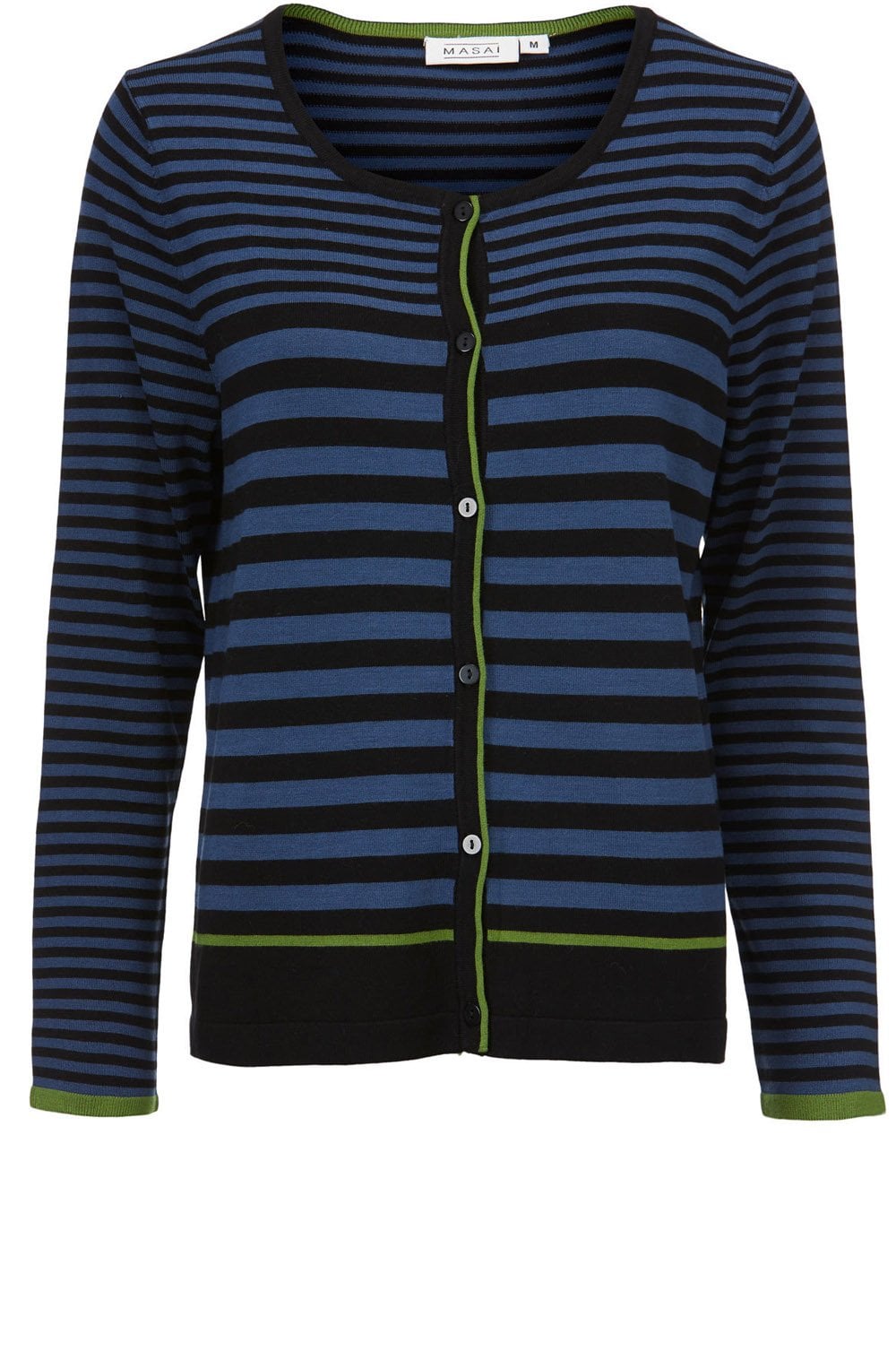 London Striped Cardigan