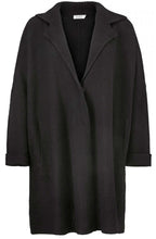 Loraine Merino Wool Black Cardigan