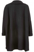Loraine Merino Wool Black Cardigan
