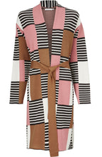 Lorika Abstract Long Cardigan