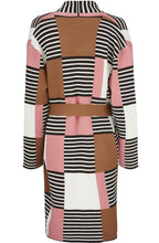 Lorika Abstract Long Cardigan