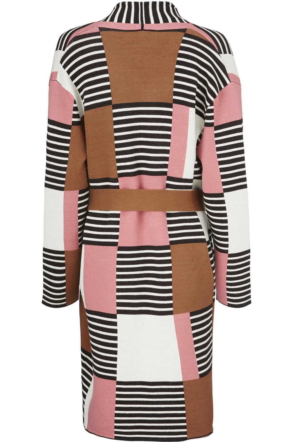Lorika Abstract Long Cardigan