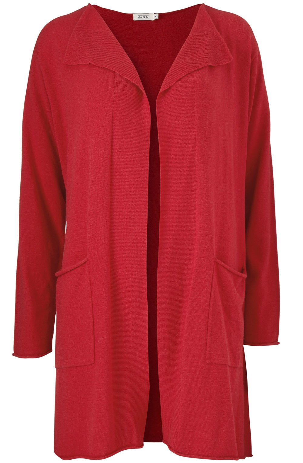 Lotte Red Knit Cardigan