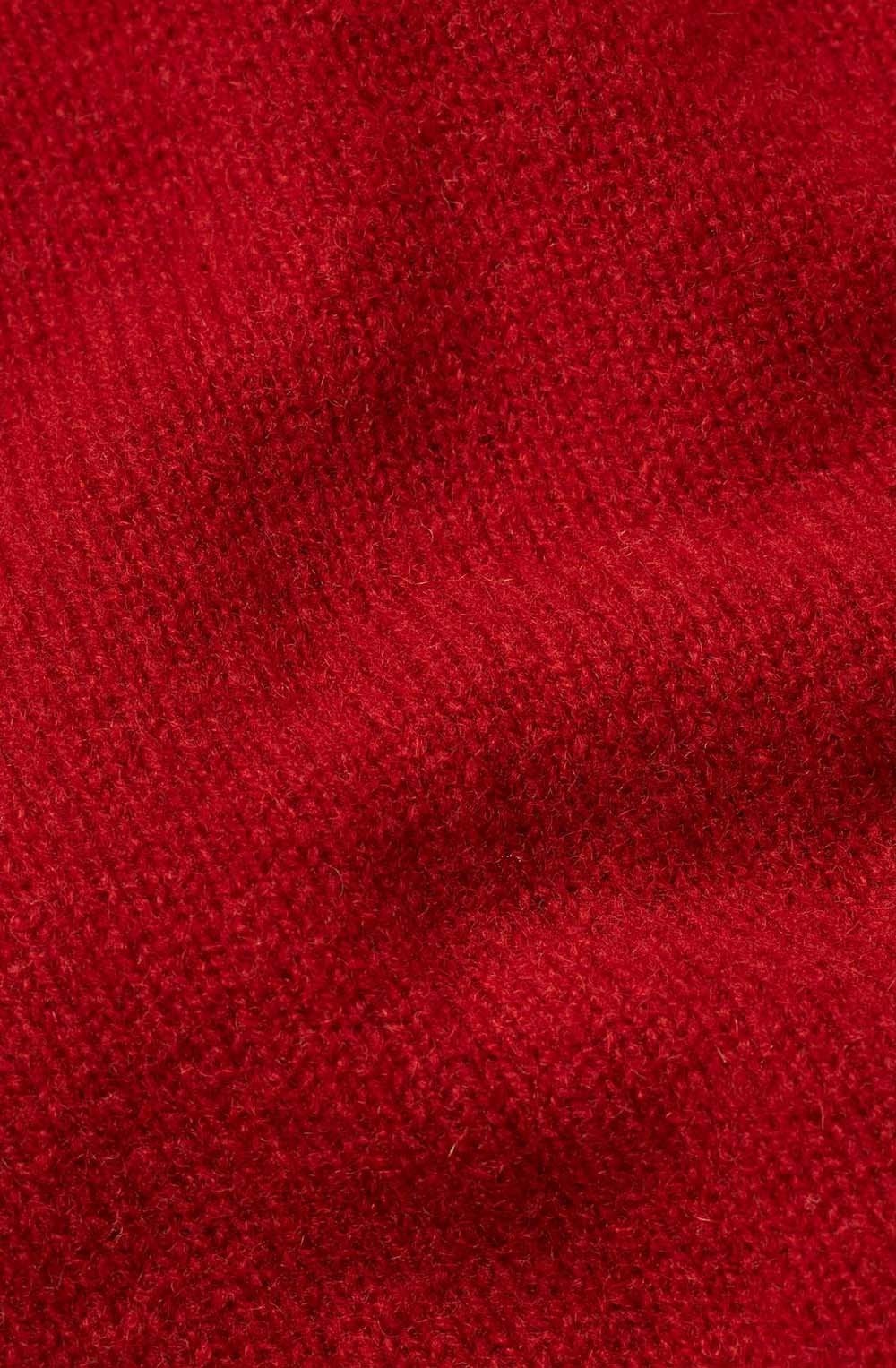Lucanne Red Dahlia Short Sleeved Cardigan