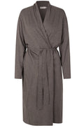 Lucca Brown Melange Long Cardigan
