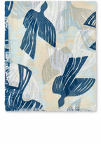 MaAidala Reflecting Pond Bird Design Scarf