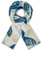 MaAidala Reflecting Pond Bird Design Scarf