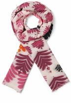 MaAlaia Azalea Pink Bold Print Scarf