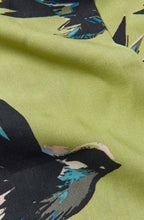 MaAlo Fern Green Bird Print Scarf