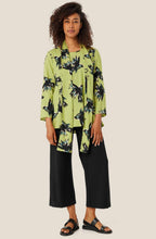 MaAlo Fern Green Bird Print Scarf