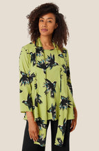 MaAlo Fern Green Bird Print Scarf
