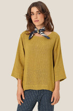 MaAlondro Burnish Gold Small Square Scarf
