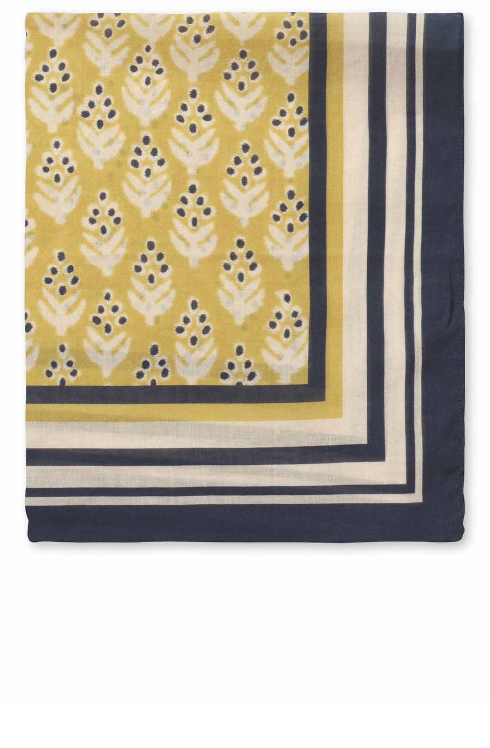 MaAlondro Burnish Gold Small Square Scarf