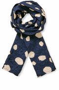 MaAlong Maritime Blue Scarf