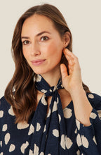 MaAlong Maritime Blue Scarf