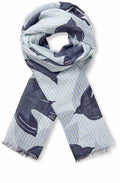 MaAvona Blue Bonnet Swallow Scarf