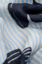 MaAvona Blue Bonnet Swallow Scarf