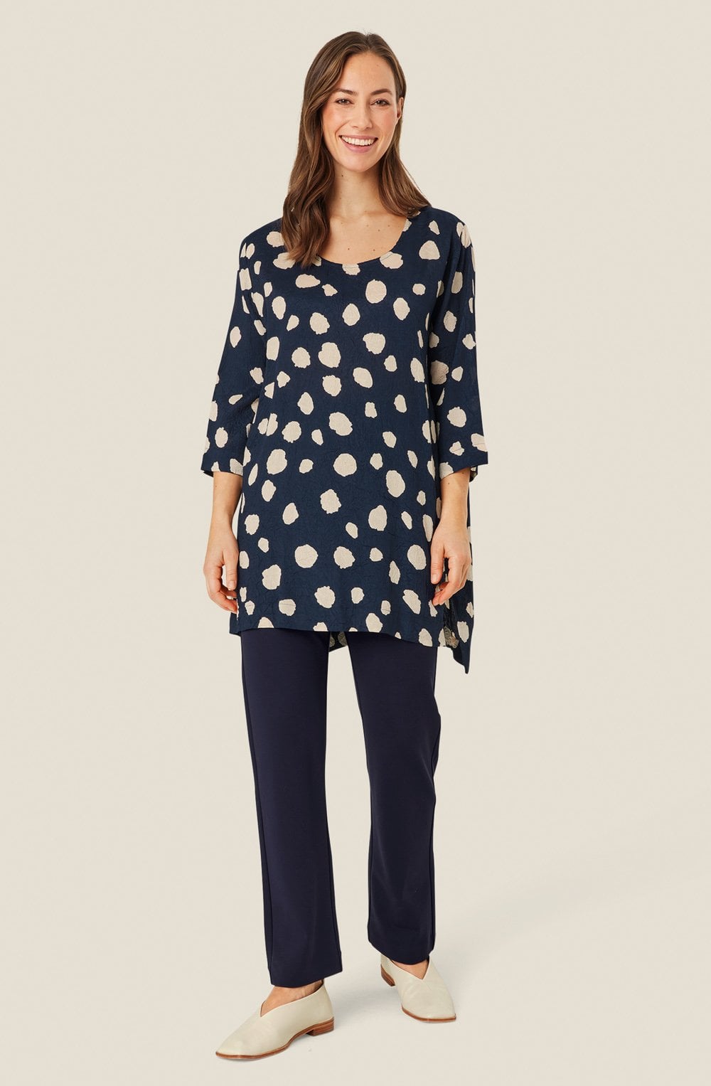 MaBai Maritime Blue Tunic
