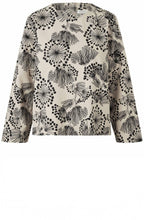 MaBalloon Fog Floral Print Blouse