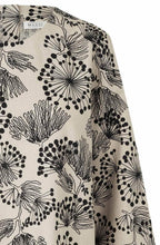 MaBalloon Fog Floral Print Blouse