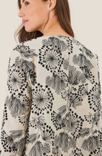 MaBalloon Fog Floral Print Blouse