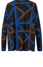 MaBarr Surf The Web Ribbon Jersey Top