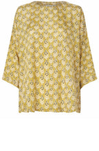 MaBecca Burnish Gold Silk Touch Blouse