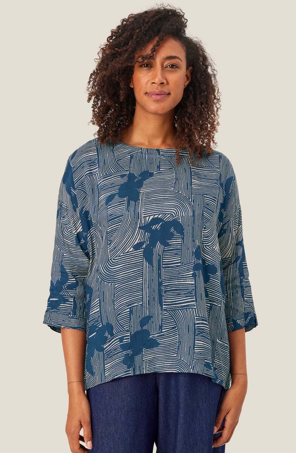 MaBecca Sargasso Silky Touch Blouse