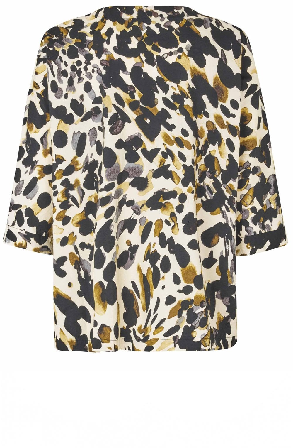 MaBecca Starfish Oversized Silky Blouse