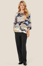MaBecca Steel Grey Silk Touch Blouse