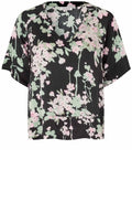 MaBegitta Pink Lady Cherry Blossom Blouse