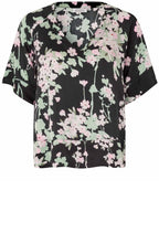MaBegitta Pink Lady Cherry Blossom Blouse