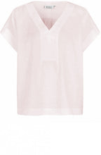 MaBraidy Mauve Chalk Linen Blouse