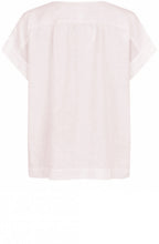 MaBraidy Mauve Chalk Linen Blouse